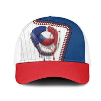 Dripping Baseball Czechia Mesh Trucker Cap