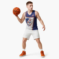 Custom Dripping Baseball Dominican Republic Basketball Jersey