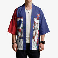 Custom Dripping Baseball Dominican Republic Kimono