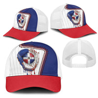 Dripping Baseball Dominican Republic Mesh Trucker Cap