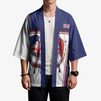 Custom Dripping Baseball Great Britain Kimono