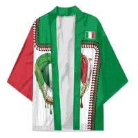 Custom Dripping Baseball Italy Kimono