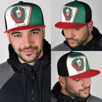 Dripping Baseball Mexico Mesh Trucker Cap