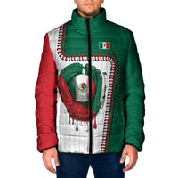 Custom Dripping Baseball Mexico Padded Jacket