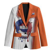 Custom Dripping Baseball Netherlands Blazer