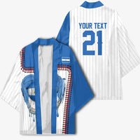 Custom Dripping Baseball Nicaragua Kimono