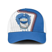 Dripping Baseball Nicaragua Mesh Trucker Cap