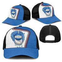 Dripping Baseball Nicaragua Mesh Trucker Cap