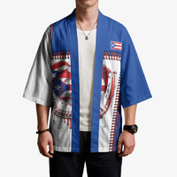 Custom Dripping Baseball Puerto Rico Kimono