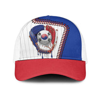 Dripping Baseball South Korea Mesh Trucker Cap