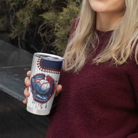 Custom Dripping Baseball United States Tumbler Cup