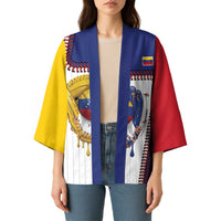 Custom Dripping Baseball Venezuela Kimono