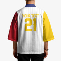 Custom Dripping Baseball Venezuela Kimono