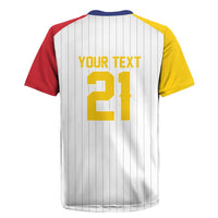 Custom Dripping Baseball Venezuela Rugby Jersey