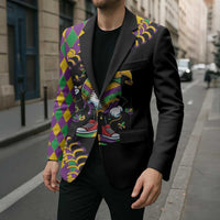Dripping Baseball Mardi Gras Blazer Throw me Something Mister!