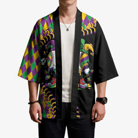 Dripping Baseball Mardi Gras Kimono Throw me Something Mister!