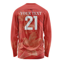 Canada Cricket World Cup 2024 Long Sleeve Shirt Maple Leafers Make Champions - Wonder Print Shop