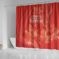 Canada Cricket World Cup 2024 Shower Curtain Maple Leafers Make Champions