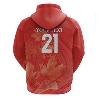 Canada Cricket World Cup 2024 Zip Hoodie Maple Leafers Make Champions - Wonder Print Shop