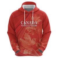 Canada Cricket World Cup 2024 Zip Hoodie Maple Leafers Make Champions - Wonder Print Shop