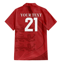 England Cricket World Cup 2024 Family Matching Mermaid Dress and Hawaiian Shirt Tri Lions Make Champions LT9 - Wonder Print Shop