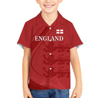 England Cricket World Cup 2024 Family Matching Puletasi and Hawaiian Shirt Tri Lions Make Champions - Wonder Print Shop