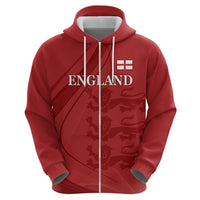 England Cricket World Cup 2024 Hoodie Tri Lions Make Champions - Wonder Print Shop