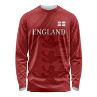 England Cricket World Cup 2024 Long Sleeve Shirt Tri Lions Make Champions - Wonder Print Shop