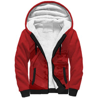 England Cricket World Cup 2024 Sherpa Hoodie Tri Lions Make Champions - Wonder Print Shop