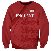 England Cricket World Cup 2024 Sweatshirt Tri Lions Make Champions - Wonder Print Shop