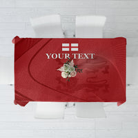 England Cricket World Cup 2024 Tablecloth Tri Lions Make Champions - Wonder Print Shop