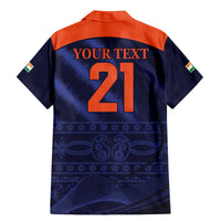 India Cricket World Cup 2024 Family Matching Mermaid Dress and Hawaiian Shirt Men In Blue Make Champions LT9 - Wonder Print Shop