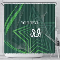 Pakistan Cricket World Cup 2024 Shower Curtain Shaheens Make Champions