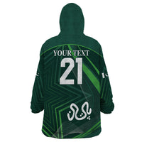 Pakistan Cricket World Cup 2024 Wearable Blanket Hoodie Shaheens Make Champions - Wonder Print Shop