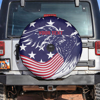United States Cricket World Cup 2024 Spare Tire Cover USA Badge Eagle Make Champions - Wonder Print Shop