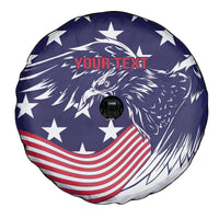 United States Cricket World Cup 2024 Spare Tire Cover USA Badge Eagle Make Champions - Wonder Print Shop