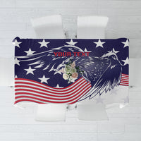 United States Cricket World Cup 2024 Tablecloth USA Badge Eagle Make Champions - Wonder Print Shop