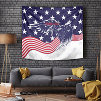 United States Cricket World Cup 2024 Tapestry USA Badge Eagle Make Champions - Wonder Print Shop