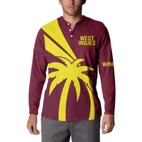 West Indies Cricket World Cup 2024 Button Sweatshirt Windies Make Champions LT9 - Wonder Print Shop