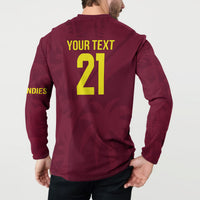 West Indies Cricket World Cup 2024 Button Sweatshirt Windies Make Champions LT9 - Wonder Print Shop