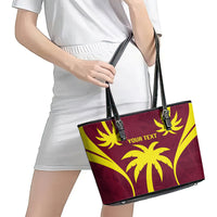 West Indies Cricket World Cup 2024 Leather Tote Bag Windies Make Champions - Wonder Print Shop