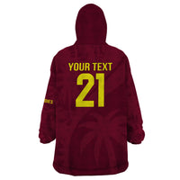 West Indies Cricket World Cup 2024 Wearable Blanket Hoodie Windies Make Champions - Wonder Print Shop