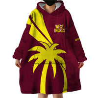 West Indies Cricket World Cup 2024 Wearable Blanket Hoodie Windies Make Champions - Wonder Print Shop