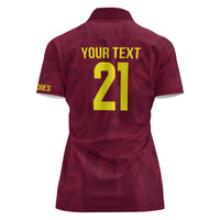 West Indies Cricket World Cup 2024 Women Polo Shirt Windies Make Champions - Wonder Print Shop