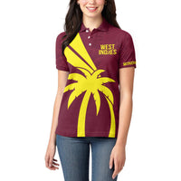 West Indies Cricket World Cup 2024 Women Polo Shirt Windies Make Champions - Wonder Print Shop