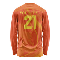Netherlands Cricket World Cup 2024 Long Sleeve Shirt The Flying Dutchmen Make Champions - Wonder Print Shop