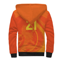 Netherlands Cricket World Cup 2024 Sherpa Hoodie The Flying Dutchmen Make Champions - Wonder Print Shop