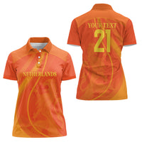 Netherlands Cricket World Cup 2024 Women Polo Shirt The Flying Dutchmen Make Champions - Wonder Print Shop
