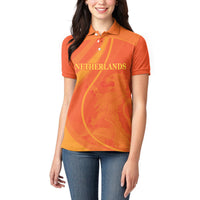 Netherlands Cricket World Cup 2024 Women Polo Shirt The Flying Dutchmen Make Champions - Wonder Print Shop