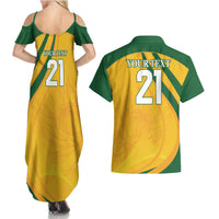 South Africa Cricket World Cup 2024 Couples Matching Summer Maxi Dress and Hawaiian Shirt Proteas Make Champions LT9 - Wonder Print Shop